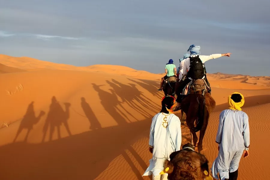 7 jours de Marrakech au désert de Chegaga - Merzouga - Fès