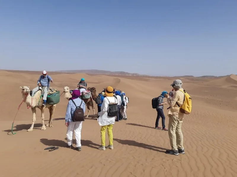 10 days in 6 days of desert trekking in the great south-eastern Moroccan