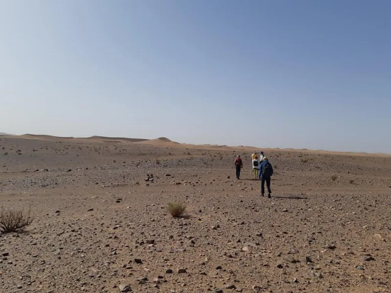 trekking au desert maroc